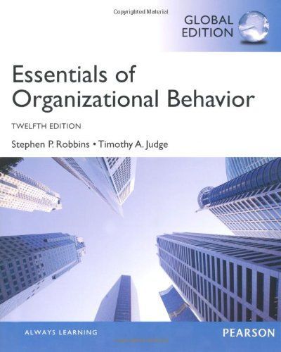 Essentials of Organizational Behavior