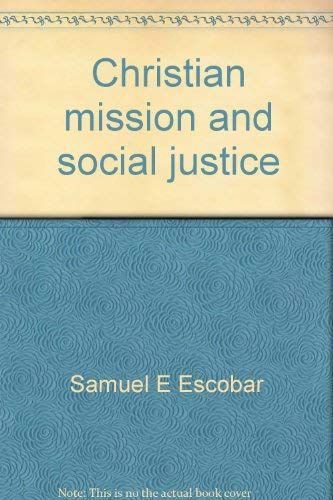 Christian Mission and Social Justice