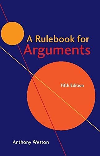 Rulebook for Arguments