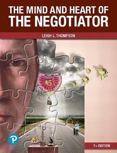 The Mind and Heart of the Negotiator [RENTAL EDITION]