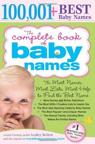 The complete book of baby names
