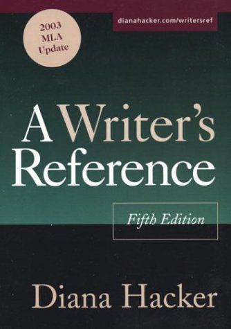 A Writer's Reference