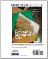 Developing Management Skills, Student Value Edition