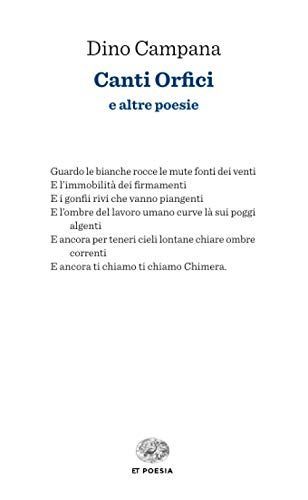 Canti orfici e altre poesie