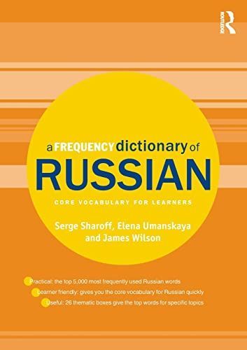 Frequency Dictionary of Russian