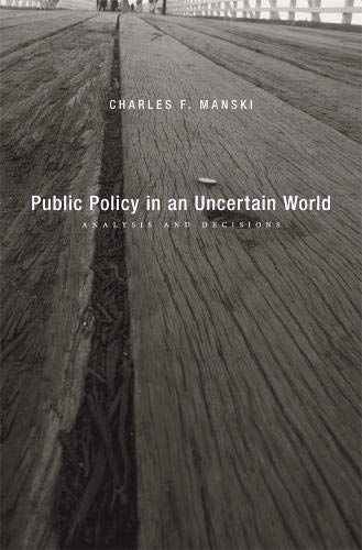 Public policy in an uncertain world