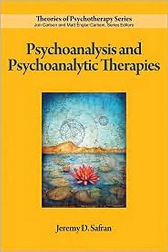 Psychoanalysis and psychoanalytic therapies