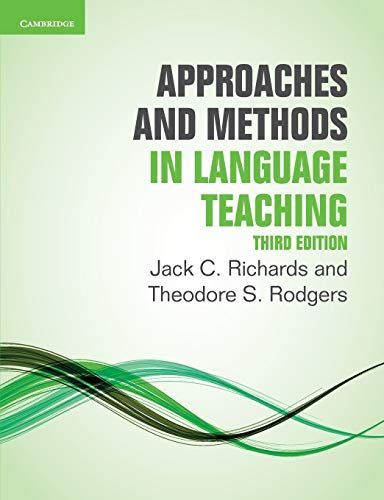 Approaches and Methods in Language Teaching