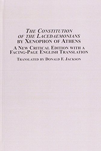 The Constitution of the Lacedaemonians by Xenophon of Athens