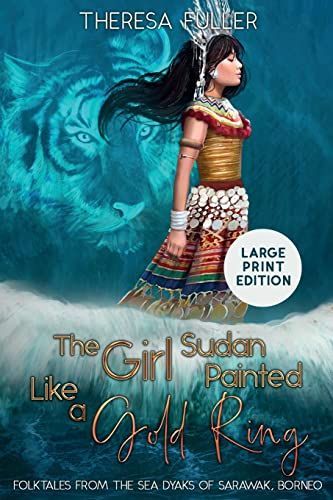 The Girl Sudan Painted Like a Gold Ring