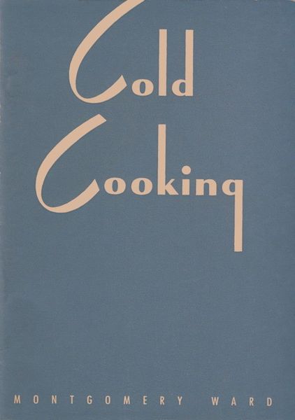 Cold Cooking