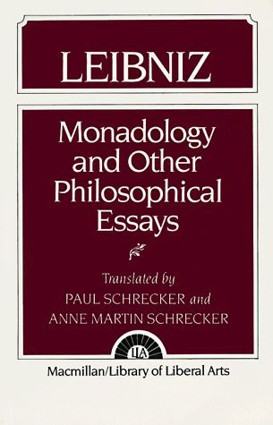 Monadology and Other Philosophical Essays