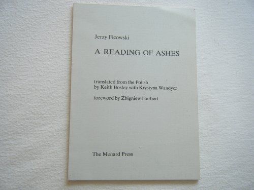 A Reading of Ashes