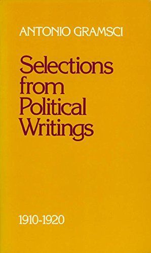 Selections from Political Writings, 1910-1920