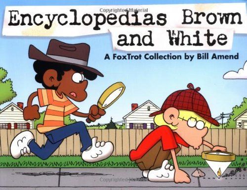 Encyclopedias Brown and White