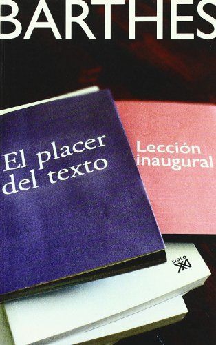 El placer del texto y Lección inaugural