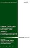 Theology and literature after postmodernity