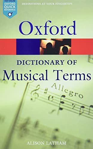 The Oxford Dictionary of Musical Terms