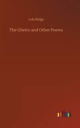 The Ghetto and Other Poems