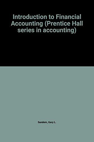 Introduction to Financial Accounting