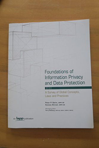 Foundations of information privacy and data protection