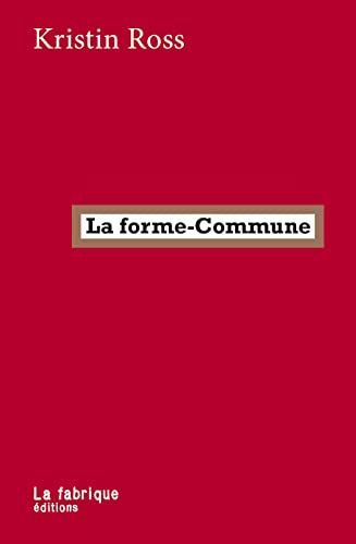 La forme-Commune