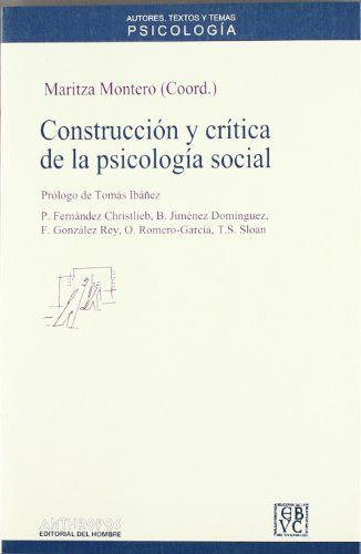 Construcción y crítica de la psicología social