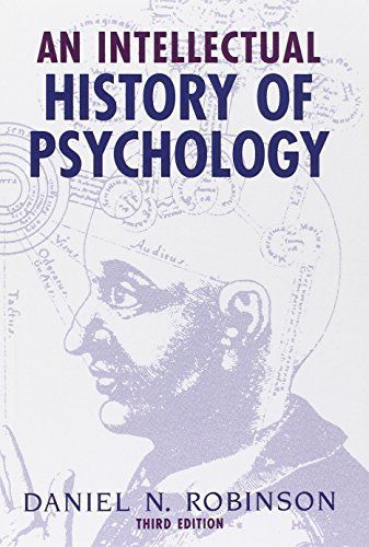 An Intellectual History of Psychology