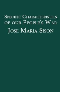 Specific Characteristics Of Our People's War