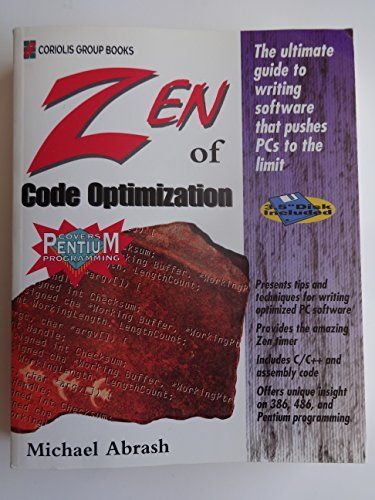 Zen of Code Optimization