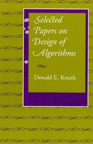 Selected Papers on Design of Algorithms