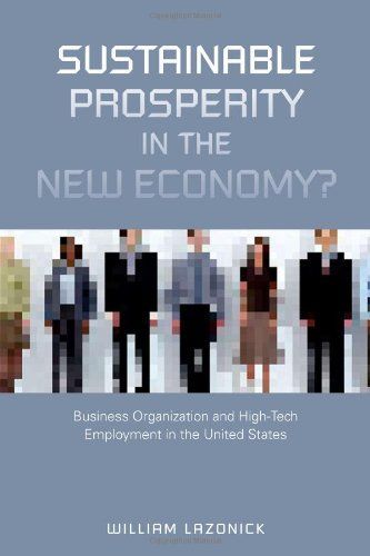 Sustainable prosperity in the new economy?