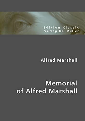 Memorial of Alfred Marshall