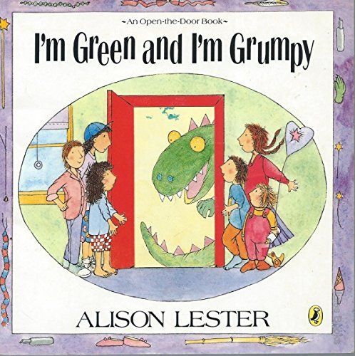 I'm Green and I'm Grumpy (Open-The-Door Book)