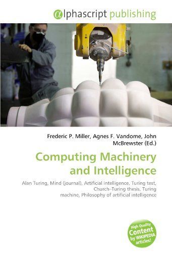 Computing Machinery and Intelligence