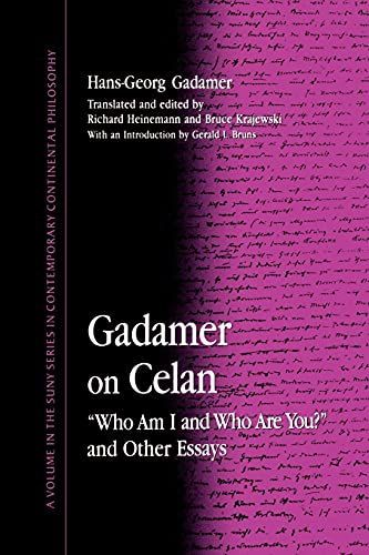 Gadamer on Celan