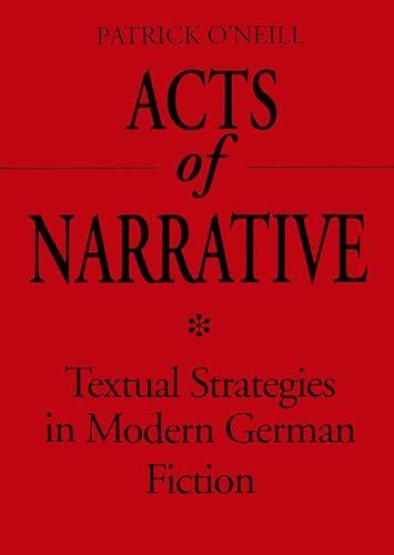 Acts of Narrative