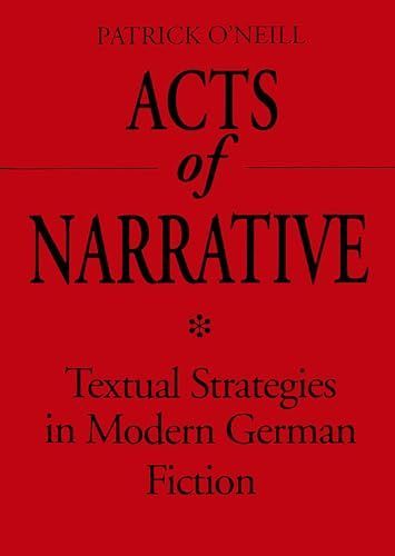 Acts of Narrative