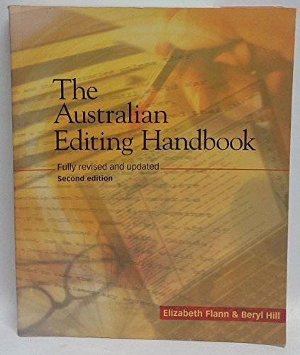 Australian Editing Handbook