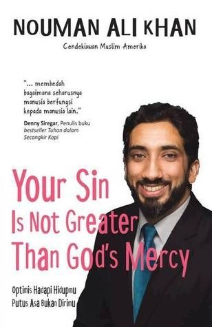 Your sin is not greater than God's mercy