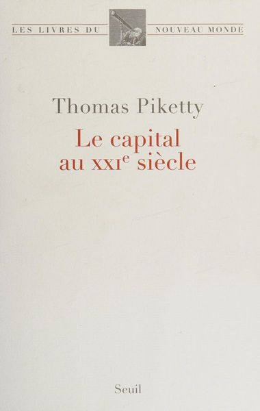 Le capital au XXIe siècle