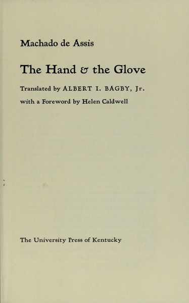 The hand and the glove