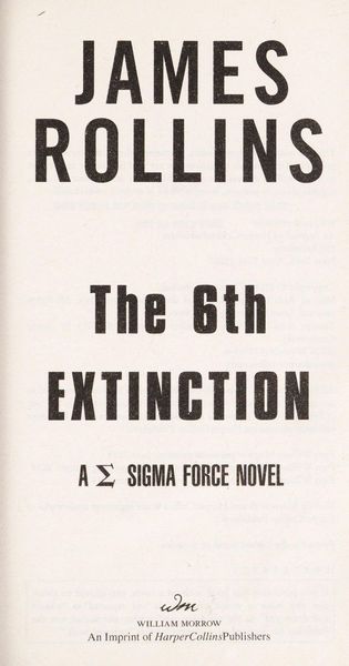 The 6th Extinction