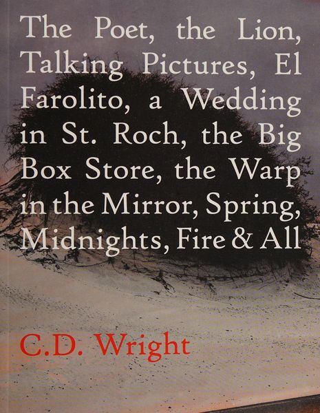 The Poet, the Lion, Talking Pictures, El Farolito, a Wedding in St. Roch, the Big Box Store, the Warp in the Mirror, Spring, Midnights, Fire & All