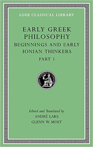 Early Greek Philosophy