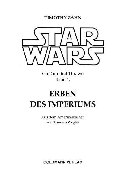 Star wars - Erben des Imperiums