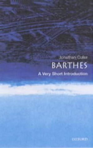 Barthes: A Very Short Introduction