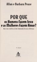 Por que os homens fazem sexo e as mulheres fazem amor?