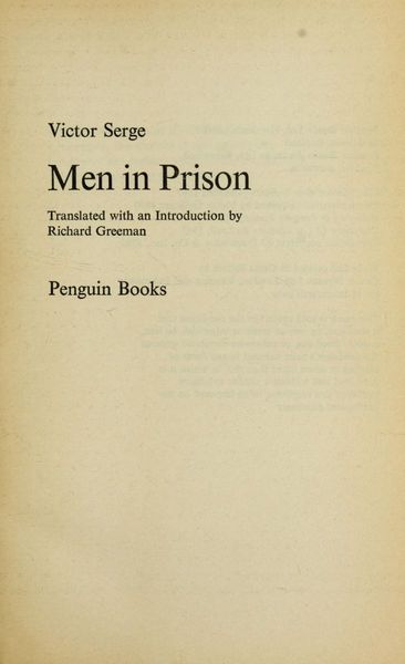 Men in Prison