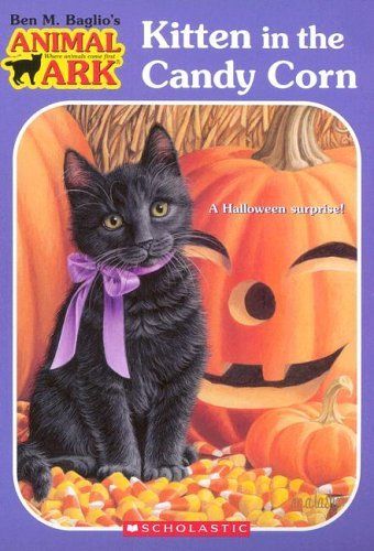 Kitten in the Candy Corn